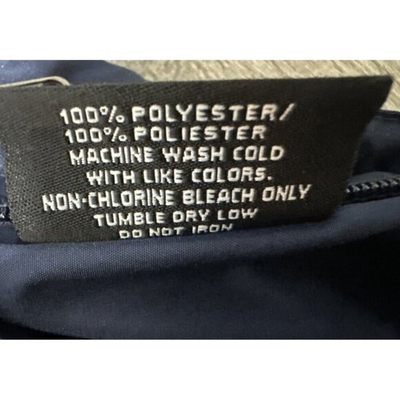 Auburn Tigers Jacket Mens 2XL Reversible‎ Nylon Fleece Pullover Pro Player Y2K - Picture 13 of 13